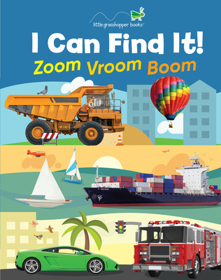 Libro I Can Find It! Zoom Vroom Boom (large Padded Board ...