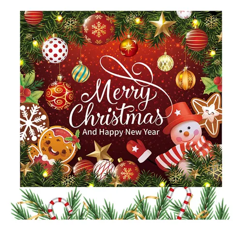 comprar Banner De Feliz Navidad Banner De Navidad Feliz Año Nuevo De