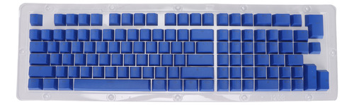 Teclado Azul Oscuro De 114 Teclas Pbt Oem, Altura, Dos Color