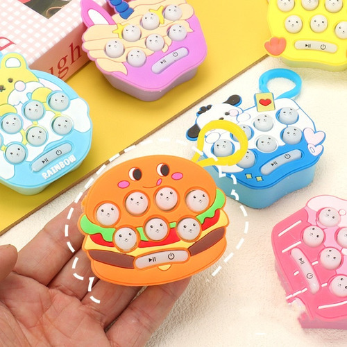 Aleatorios 15pz Mini Pop It Quick Push Juguetes Eléctricos