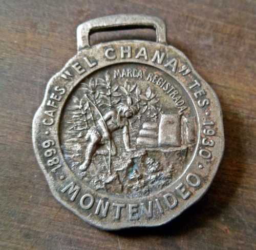 Medalla Cafes Y Tes El Chana 1930