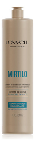 Lowell Kit Shampoo Condicionador 1l + Leave-in 180ml Mirtilo