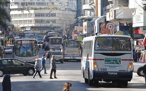 Cutcsa Línea E Cuarta Parte Conductor Cobrador