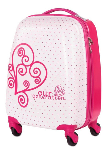      Maleta Carry On Our Generation 40cm Color Blanco