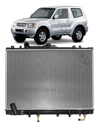 Radiador Pajero Sport 1998 1999 2000 Mitsubish 3.0 3.5 V6