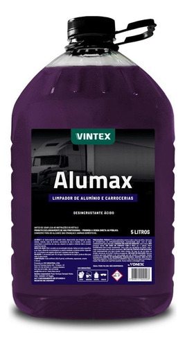 Limpador De Alumínio Alumax 5l Vintex By Vonixx