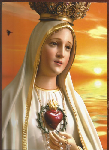 Lienzo Virgen De Fatima Mercado Libre