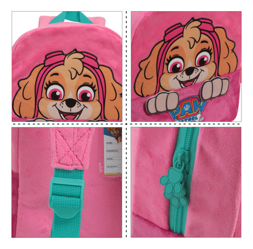 Hila Infantil Cstas Patrulha Canina Skye Cr Rsa