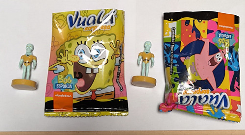 Calamardo Guapo Vuala Sorpresa - Bob Esponja Genérica (Usado)