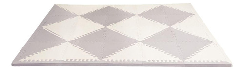 Alfombra De Juego Para Bebés, Gris/crema, 178x142 Cm, Pack D