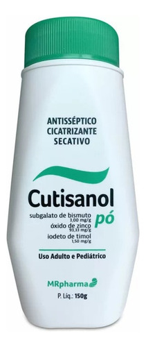 Cutisanol Polvo Cicatrizante/Antiséptico 150g