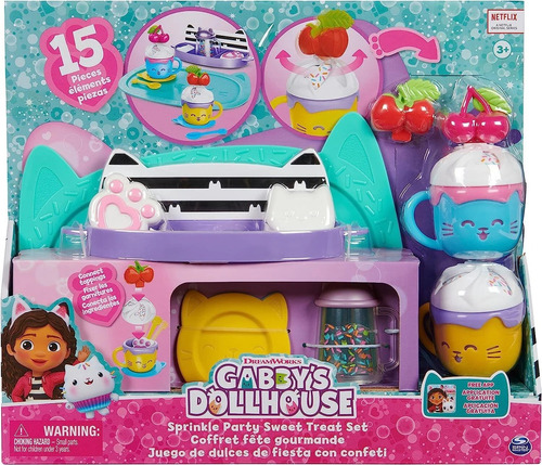 Gabby's Dollhouse - Set De Postre Y Chocolates