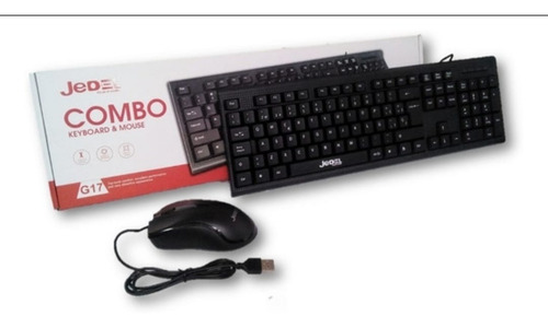 Combo De Teclado + Mouse Jedel Ref G17