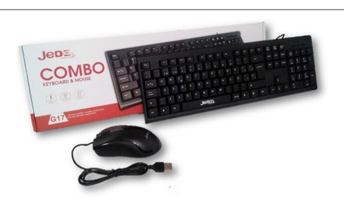 Combo De Teclado + Mouse Jedel  Ref G17