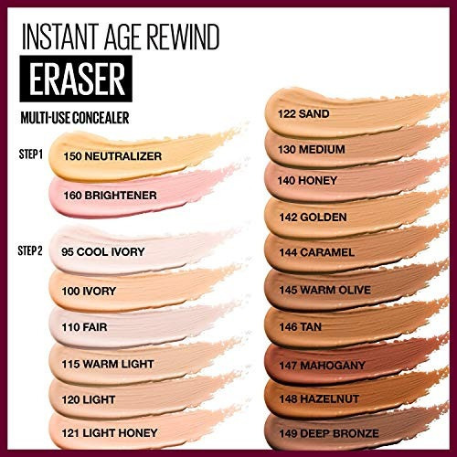 Corrector Instant Eraser Age Rewind Maybelline Varios Tonos