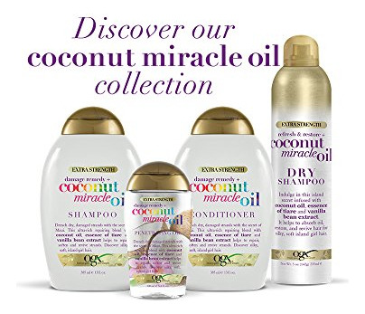 Remedio De Daño Extra Fuerte De Ogx Coconut Miracle