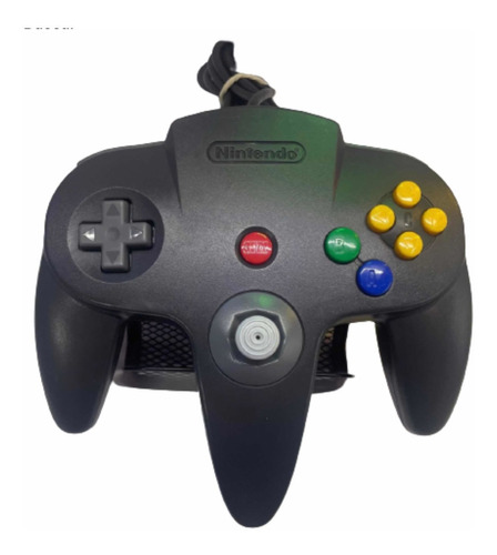 Control Nintendo 64 | Negro Orginal (Reacondicionado)