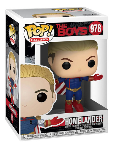 Funko Pop! The Boys - Homelander #978 Caja Con Detalles