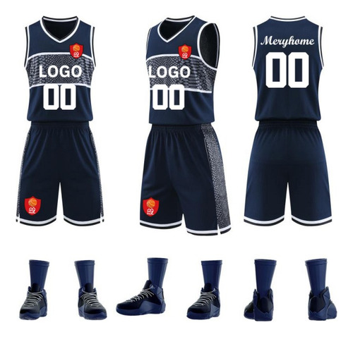 Conjunto De Camisetas De Baloncesto De Chándal Para Hombre Y