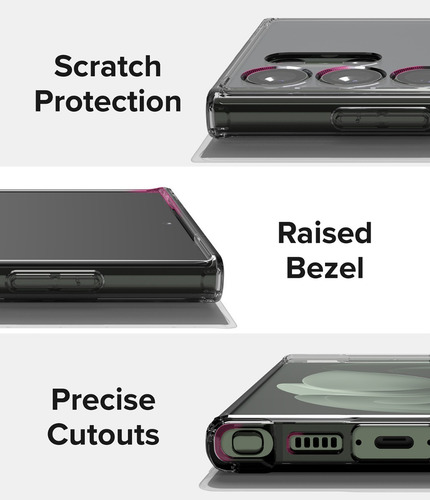 Imagen 3 de 5 de Funda Para Samsung S23 Ultra Ringke Fusion Anti Impacto