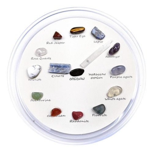 De Minerales De Roca Irregular De 15 Piezas De Ciencia De