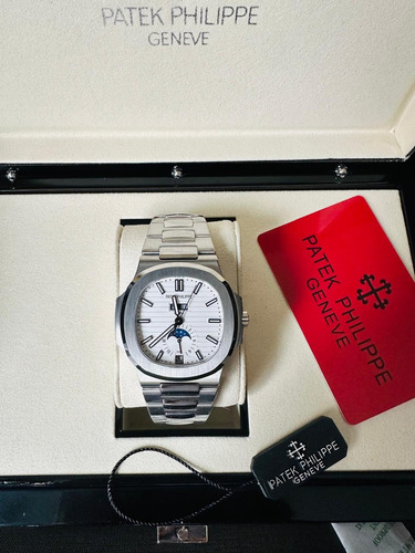 Reloj Pulsera Patek Philips Plata/blanco Plata Plata Blanco (Usado)