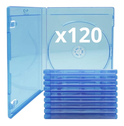 Caja Bluray 10mm Con Logo Calidad Pack Entero