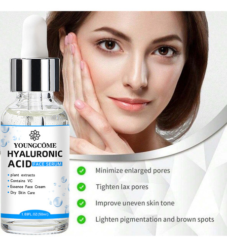 Facial Hidratante Con Ácido Hialurónico Deep Essence Facial