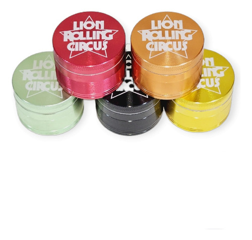 Picador Grinder Pikachu Aluminio Lion Rolling Circus Negro