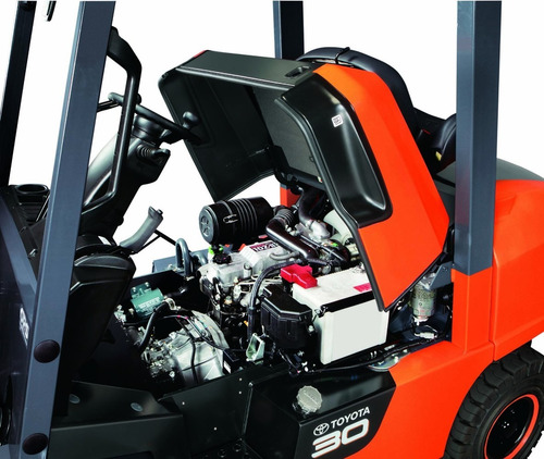 Imagen 9 de 11 de Autoelevador Toyota Nafta/gas Fgzn25 2.5t