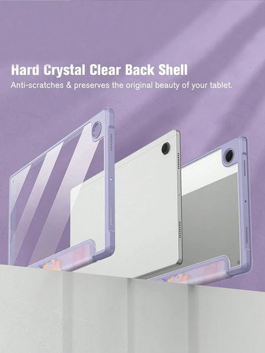 Funda Para Tableta Con Estampado De Mármol Compatible Con Sa