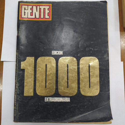 Revista Gente Edición Número 1000 20 Septiembre 1984 #2