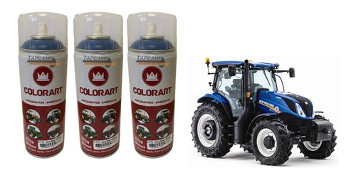 03 Tinta Agrícola Azul New Holland Colorart 400ml