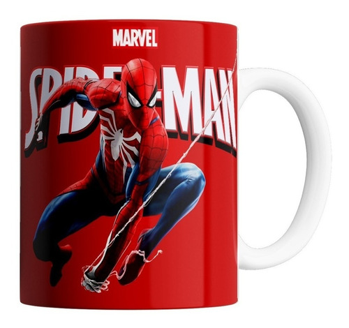 Tazón - Taza De Ceramica - Spiderman (varios Modelos)