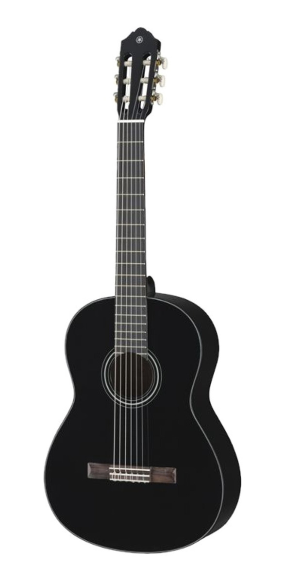 Guitarra clásica Yamaha C40 para diestros negra palo de rosa brillante