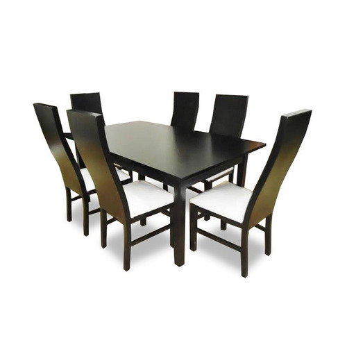 Comedor Minimalista Mod Las Vegas 6 Sillas Moderno