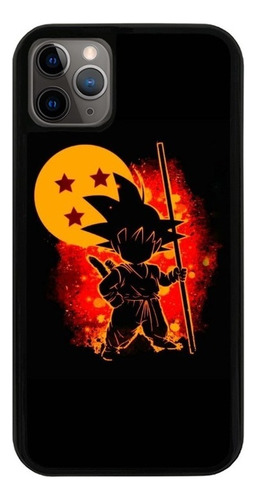 Funda Uso Rudo Tpu Para iPhone Dragon Ball Goku Esfera Sombr