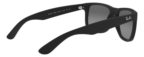 Lente De Sol Ray-ban Justin 0rb4165 Polarizado Justin Negro Polar Grey Gradient Black Rubber Black Rubber