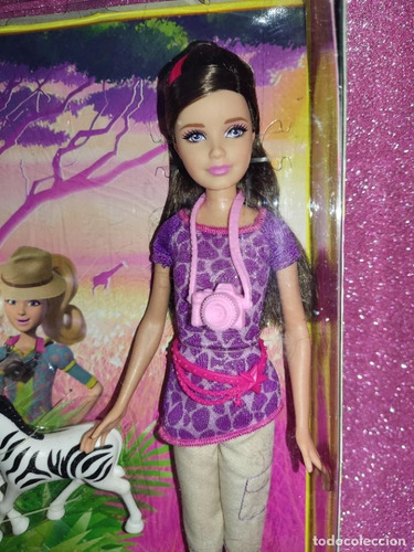 Barbie Irmãs Skipper E Chelsea Com Zebra De 2013 Da Mattel