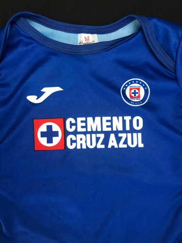 Pañalero Mameluco Bebé Playera Cruz Azul La Máquina 2019