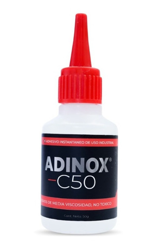 Imagen 1 de 4 de Adinox® C50, Adhesivo Instantáneo De Bajo Olor No Mancha 