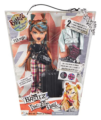 Bratz Bonita ?n? Muñeca De Moda Punk Yasmin Con 2 Atuendos 