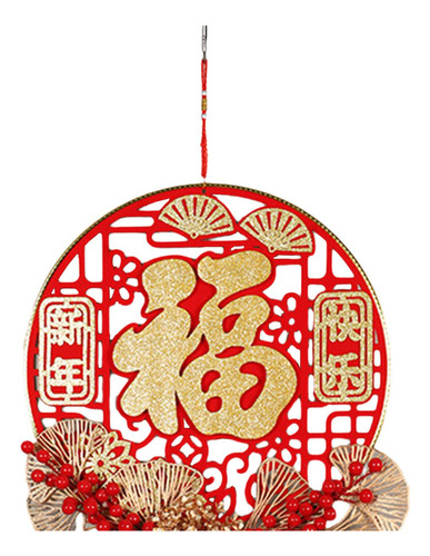 Decoración Colgante De De Año Nuevo Chino Con Palabras ,