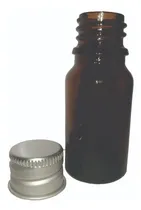 Comprar Frasco De Vidrio Ambar 20ml Tapa Aluminio (pack X10)