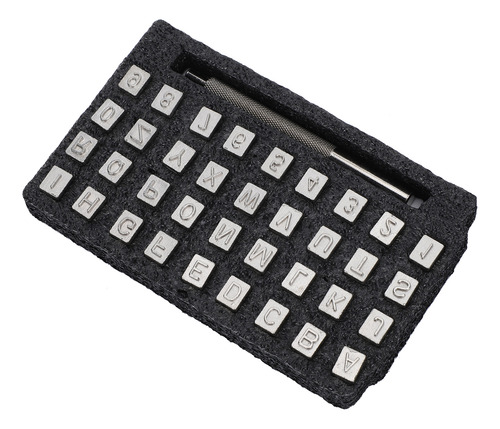 Herramienta De Cuero Para Bricolaje, 36 Unidades, Patrón De