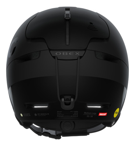 Poc Cascos Obex Bc Mips Uranium Black Matt