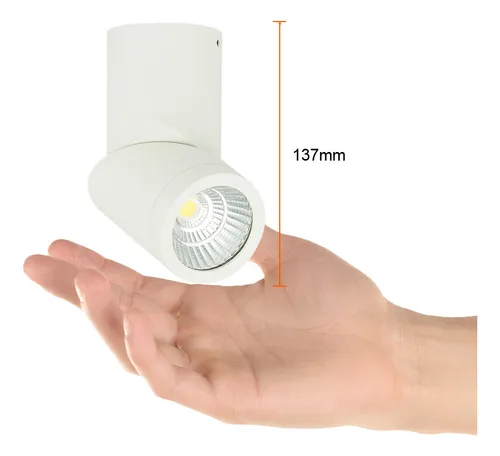 Lampara Spot Sobreponer Pollux 6.5w Luz Suave Tecnolite