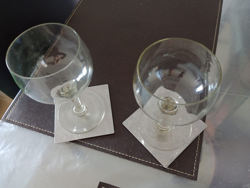 Set X 12 Copas De Vidrio Transparente (Usado)