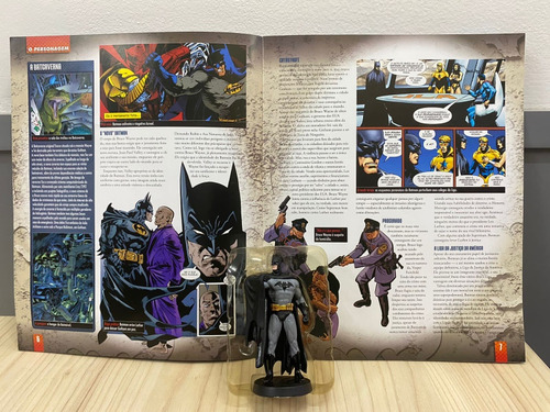 Miniaturas Dc Comics Eaglemoss - Batman ( Edição: 01 ) Rara (Usado)