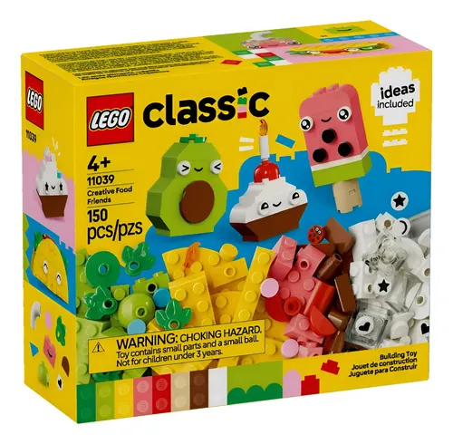 ここ Lego Classic 11039 - Amigos Criativos Da Comida | Frete grátis